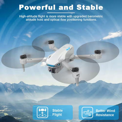 Drone with Camera for Adults HD FPV Drones with Altitude Hold One-Key Take off Voice Control Headless Mode