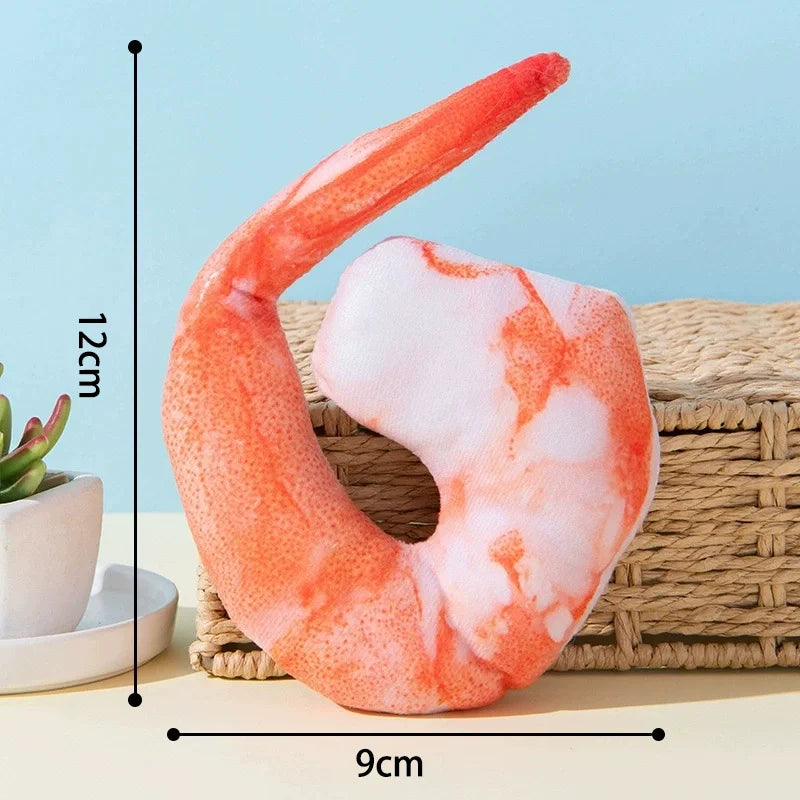 Durable Eco Friendly Plush Pizza Pet Toy with Squeak Sound Interactive Chew Toy for Puppy Kitten Teeth Train Dogs Cats Supplies