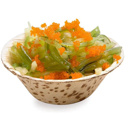 20 Pieces X Home Party Wedding Supplies Disposable Eco-Friendly Tableware 60Ml Bamboo Leaf Saucer Dish Bowl