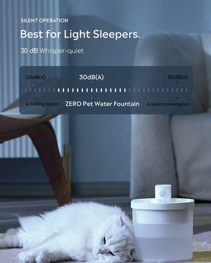 ZERO Wireless and Automatic Cat Water Fountain