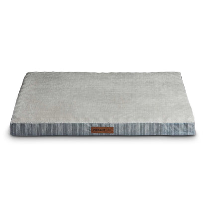 Large Orthopedic Foam Dog Bed for Large Breeds, 35" X 25", Grey