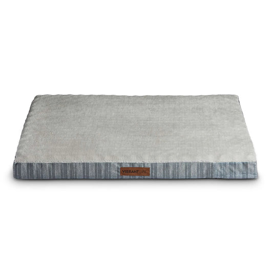 Large Orthopedic Foam Dog Bed for Large Breeds, 35" X 25", Grey